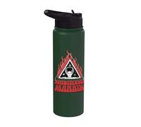 Universal Monsters Bride Retro Dramatic Goth Stainless Steel Insulated Water Bottle