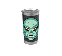 Universal Monsters Creature From The Black Lagoon Portrait Vaso térmico de acero inoxidable de doble pared