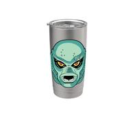 Universal Monsters Creature From The Black Lagoon Portrait Vaso térmico de acero inoxidable de doble pared