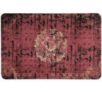 Unnyqoos®: Alfombrilla decorativa de diseño oriental, absorbente y antideslizante, para uso en interiores y exteriores, de 40 x 60 cm, lavable a 30°C, apta para secadora y resistente a los rayos UV