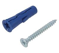 UNO-08+435 Taco con Tornillo 8x32 UNO® 100 Unidades 8mm Caja RAWLPLUG