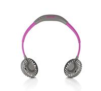 Unold 86699 Breezy - Ventilador Cervical con cómoda Correa para el Cuello, Control de Velocidad de 3 Niveles, luz indicadora LED e iluminación LED conmutable