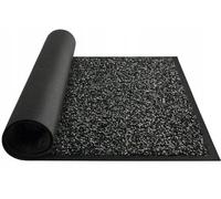 Unyqoos® Alfombrilla absorbente de suciedad, 60x40 cm – antideslizante, de alta capacidad de absorción y lavable, fabricada con fibras de polipropileno y con base de goma, ideal para interiores y exte