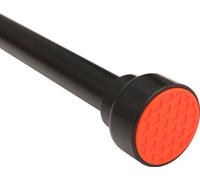 Unyqoos® Barra de cortina telescópica sin taladro, de 135 a 250 cm – Acero inoxidable, , con agarre antideslizante – Barra tensora para cortinas, ideal para ventanas, duchas y puertas