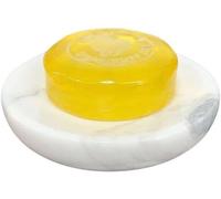 Unyqoos® Jabonera oval de mármol: elegante y resistente a los arañazos, ideal para el baño y la cocina. Resistente al agua y a las manchas, mantiene el jabón seco y a mano