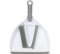 Unyqoos® Kit 2 en 1 para limpieza manual: escoba y paleta, silicona y caucho natural, con raspador y peine integrados, cepillos de caucho antistáticos, ideales para limpiar sin rayar, tanto en el hoga