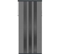 Unyqoos® Livn: Mosquitera enrollable para puertas, modelo Plus, 95x235 cm. Adaptable a dimensiones de hasta 90x230 cm, con posibilidad de ajustar la altura y el ancho. Guía de plástico color antracita