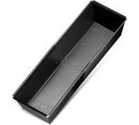 Unyqoos® Molde para pan extensible de 28–40×16 cm – molde rectangular ajustable y con revestimiento antiadherente, ideal para panes y pasteles jugosos, color