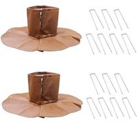 Unyqoos®: Protector para raíces de palmeras, reutilizable, transpirable y resistente a las heladas y la humedad. Aislamiento con doble capa de aire, cordón ajustable y cierre de velcro. Apto para tron
