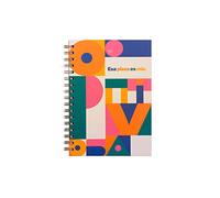 UO Cuaderno Libreta A5, Esa plaza es mía. Libreta opositores oposiciones Tapa dura, 200 páginas, espiral (15x22 cm)