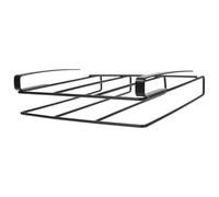 Uonlytech Acero Inoxidable Estante para Tablas de Cortar Negro Colgante | Montaje sin Taladro, Respaldo Antideslizante, para Armarios 3,3cm, Uso bajo Estante