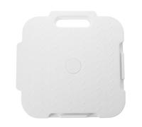 Uonlytech Carrito para Macetas con Ruedas, Plástico Blanco, Modular, | Ruedas Giratorias 360°, Diseño Conectable, para Balcón y Habitación, Protege el Suelo y Reduce Esfuerzo