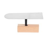 Uonlytech Llana de yeso de acero inoxidable, paleta de mano compacta de acabado y alisado, herramienta manual de aplicación versátil para espacios estrechos, para barro de diatomeas y