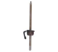 Uonlytech Péndulo para Reloj de Pared y Reloj de Repisa, Varilla de Acero Inoxidable Negra, Accesorio de Reemplazo para Reparaciones DIY y Decoración del Hogar