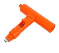 Uonlytech Perforadora de Orificios para Riego por Goteo, Herramienta Manual de Plástico, Punzón T para Tubos de Polietileno, Uso en Agricultura y Jardines, 1 Pieza Incluida