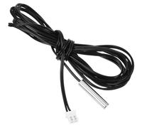 Uonlytech Sensor de Temperatura Ntc Resistente al Agua Cable de Ptfe y Acero Inoxidable, Alta Precisión, Pack de 3 Unidades para Termostato y Sonda de Temperatura