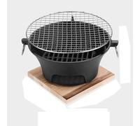 UORCXOAU 1 Uds. Equipo De Acampada, Plancha For Barbacoa Al Aire Libre, Mesa Redonda, Barbacoas, Parrilla, Estufas De Carbón Portátiles, Estufa For Parrillas De Carbón(Calibre20CM)