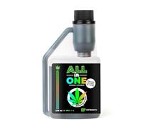 UP NUTRIENTS Fertilizante ALL IN ONE Cannabis Interior y Exterior 250 ml - Abono Plantas NPK 5-1-5 Plantas Todas las Fases Crecimiento y Floración - 100% Biológico - Envío Discreto