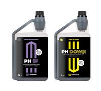 UP NUTRIENTS Pack Regulador PH UP & DOWN 1 L para Plantas | Aumentador y Aminorador pH Suelo Cultivos y Flores | Corrector Subidor y Bajador 100% Orgánico Apto Agricultura Ecológica