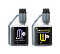 UP NUTRIENTS Pack Regulador PH UP & DOWN 250 ML para Plantas | Aumentador y Aminorador pH Suelo Cultivos y Flores | Corrector Subidor y Bajador 100% Orgánico Apto Agricultura Ecológica