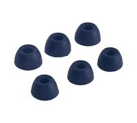 UPALDHOU Consejos de Oídos de Silicona Premium para Brotes 2 SM R177 - Aislamiento de Sonido Municipal para Amantes de la Música - 3 Pares de Comodidad Duradera (Azul de medianoche)