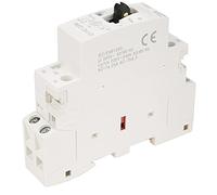 UPALDHOU Contactor de CA para Hogar, 2P 25A con Control Manual (2NC) | Nivel de ruido inferior a 15 dB, Ahorro de energía, Diseño optimizado