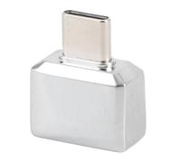 UPALDHOU Lector de Huellas Dactilares USB C, Escáner Biométrico de Aleación de Zinc para Inicio de Sesión Seguro en Hello, Reconocimiento Rápido de 360 Grados para Acceso Multiusuario en PC