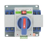 UPALDHOU Mini Interruptor Automático de Transferencia 63A 2P | Diseño compacto, protección confiable, seguridad contra sobrecargas, fácil instalación, para edificios comerciales