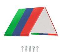 UPALDHOU Toldo de Reposición para Juego, 132x226cm Sombrilla (Material | Tafeta de Poliéster 190T, Barrera Reflectante, Resistencia a la Lluvia, Lona para Exteriores, Parrillas, Almacenamiento,