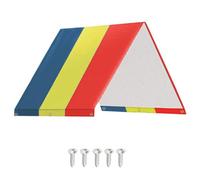 UPALDHOU Toldo de Reposición para Juego, 132x226cm Sombrilla (Material | Tafeta de Poliéster 190T, Barrera Reflectante, Resistencia a la Lluvia, Lona para Exteriores, Parrillas, Almacenamiento,