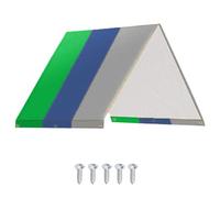 UPALDHOU Toldo de Reposición para Juego, 132x226cm Sombrilla (Material | Tafeta de Poliéster 190T, Barrera Reflectante, Resistencia a la Lluvia, Lona para Exteriores, Parrillas, Almacenamiento,