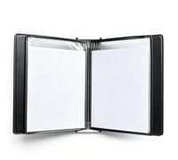 UpGBRF Soporte para Documentos Archivador De Pared Carpeta Abatible De Pared Negro para La Oficina,10pcs