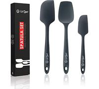 UpGood Juego de espátulas de silicona a 315.6 °C, antiadherentes, resistentes al calor, pequeñas y grandes, utensilios de cocina flexibles sin BPA, utensilios de cocina de grado profesional