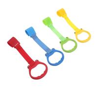 UPKOCH 4piezas Parque Infantil para Bebés Anillas de Paquete Diseño de Anillas Auxiliares para Cuna y Práctica de Marcha para Pequeños