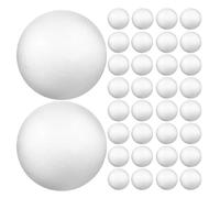UPKOCH 80 Unidades Esferas de Espuma para Manualidades Creativas | Bolas Ligeras para Decoración de Bodas y Hogar, 6cm, Aptas para Navidad, Pascua y San Valentín