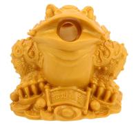 UPKOCH Fuente de Agua Decorativa Sapo Dorado para Cocina y Estudio, Flujo de Agua Estable sin Salpicaduras, Diseño Elegante de Plástico para Decoración de Estanques y Macetas