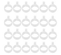 UPKOCH Ganchos de Plástico Resistentes al Viento 100 para Colgar Ropa Agarre Seguro y Diseño Compacto, para Bastidores de Bordado y Tendederos de 28-35mm, Uso en Hogar y Estudio