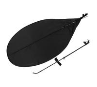 UPKOCH Parasol para Cubículo de Oficina Ajustable, Metal y Poliéster | Bloqueadores Ajustables, Instalación Pinza, 56.5-92.5cm, para Monitor y Portátil