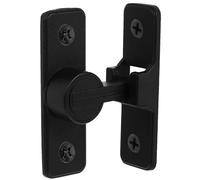 UPKOCH Pestillo de puerta de 90 grados, cerradura de seguridad con montaje en superficie, aleación de zinc, autoadhesivo, para habitaciones