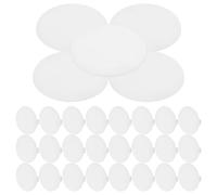 UPKOCH Tapones para Agujeros de Muebles Blancos de Pp, 50 Piezas Redondas para Escritorios y Armarios, Prácticos y Estéticos para Cubrir Orificios y Tornillos