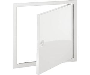 Upmann Softline 20527 - Puerta de inspección SV 300 x 300, RAL9016, cerradura cuadrada, 1 unidad