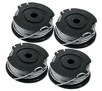UPOICDS Carrete de Hilo de Corte for desbrozadora (Paquete de 4, 6 y 9 | unidades, 4 m) for Art 23SL, 26SL, para Qualcast CLGT2425A, para Ryobi, RLT36, RLT36B y RLT36C33 (4 unidades)