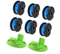 UPOICDS Carrete de Hilo for desbrozadora para Greenworks, 1,65 mm | De diámetro, 4,9 m de largo. Carrete de hilo for desbrozadora para Greenworks, 24 V, G24LT, G24LTK2, G24LT30M