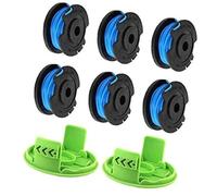 UPOICDS Carrete de Hilo for desbrozadora para Greenworks, 1,65 mm | de diámetro, 4,9 m de largo. Carrete de hilo for desbrozadora para Greenworks, 24 V, G24LT, G24LTK2, G24LT30M