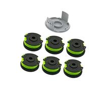 UPOICDS Carrete de Repuesto for desbrozadora, bobinas de Repuesto | Bobinas repuesto 0,079" automáticas con tapa para Ryobi RAC142 36V RLT36B33 RY36LT33A-0