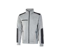 Upower snug sudadera acolchada con cremallera - talla xl - bolsillos con microfibra, refuerzos antiabrasion, insertos reflectantes, proteccion dpi1 - color gris plateado