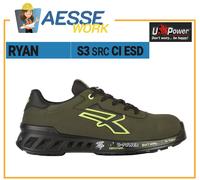 UPOWER Zapatos Antinfortunische de Trabajo U Potencia Ryan S ESD S3S Ci Fo Sr
