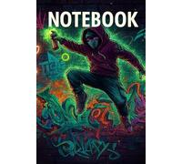 Urban Graffiti Notebook: A 110-Page Lined Journal for Creative Writing, Daily Notes, and Street-Art Inspiration