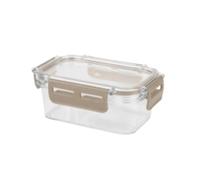 Urban living LIBERTY LATA HERMETICA RECTANGULAR 375ML CON CLIP 15X10XH6CM DUNE
