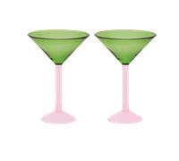 URBAN NATURE CULTURE Set de regalo de copas de martini Urban Nature Culture. 2-pack Green